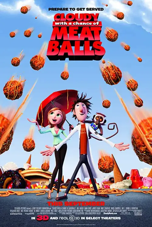 Cloudy with a chance of meatballs poster - DesireMovies, DesireMovies2.My